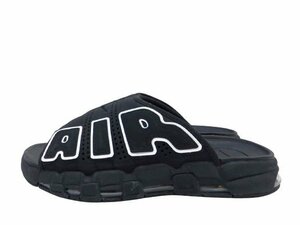 ナイキ エア モア アップテンポ スライド 28.0cm DV2132-001 ブラック サンダル NIKE AIR MORE UPTEMPO SLIDE 中古品 [B151U196]