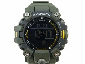 Gショック マッドマン GW-9500-3JF カーキ 腕時計 ウォッチ G-SHOCK MUDMAN カシオ 箱付き 中古品 [B158U235]