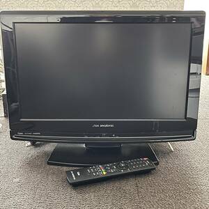 DX BROADTEC　19V型液晶テレビ　型式LVW-195K　中古　リモコン付（3627）