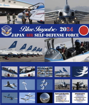 航空自衛隊ブルーインパルス　２０２４年　カレンダー　全国送料無料！_画像2