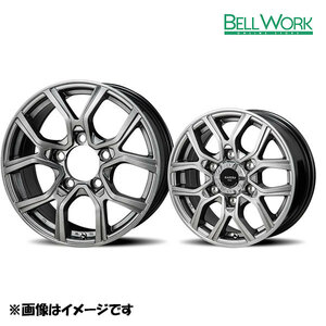 Japan三陽 ホイール KAZERA H301 【17×8.0J 6-139.7 INSET20】 TOYOTA ハイラックス GUN125 アルミホイール 1本