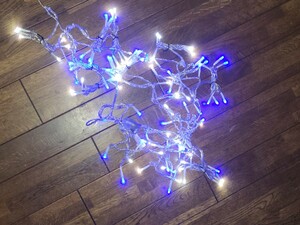 1円スタート売り切り　送料無料 クリスマスイルミネーション LEDイルミネーションライト