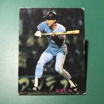 1985年　カルビー　プロ野球カード　85年　350番　巨人　篠塚　【管964】_画像1