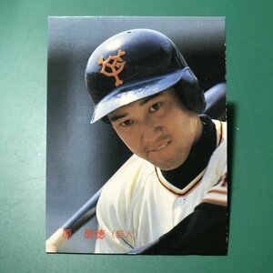 1987年　カルビー　プロ野球カード　87年　164番　巨人　原辰徳　　　　【管964】