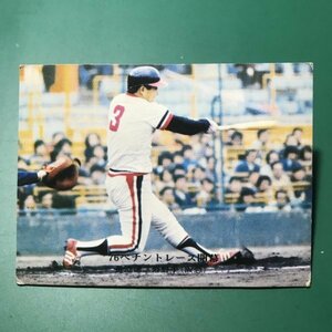 1976年　カルビー　プロ野球カード　76年　514番　阪急　長池　【管C50】
