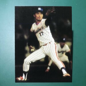 1979年　カルビー　プロ野球カード　79年　10月　32位　ヤクルト　松岡　【管C08】