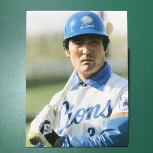 1979年　カルビー　プロ野球カード　79年　4月　47位　西武　土井　【管C08】