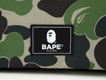 BAPE◆A BATHING APE／迷彩カモ◆ア ベイシング エイプ◆カラビナ付ショルダーバッグ◆CAMO／カモ／付録ノベルティ_画像8