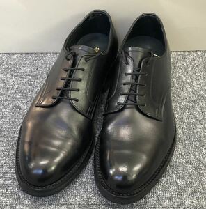 ［美品］SCOTCH GRAIN HIROKAWA メンズビジネスシューズ 25cm スコッチグレイン ブラック 黒 革靴