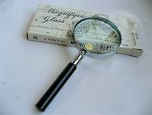 【全国一律送料込】 文房具 虫眼鏡 002 虫メガネ 65mm ルーペ magnifying glass _画像1