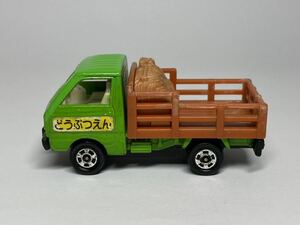 トミカ　プレイセット動物園　スズキキャリィ　家畜運搬車　日本製　39-3-3 ギフトばらし　どうぶつえん　キャリイ　キャリー