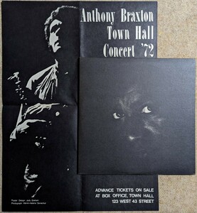 トリオPA-3008-9/2LPポスター付属◆Anthony Braxton:Town Hall 1972