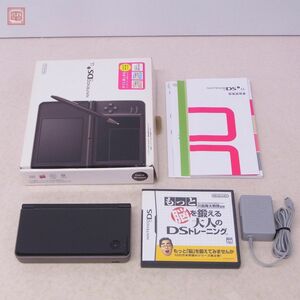 ニンテンドーDSi LL 本体 ダークブラウン UTL-001 Nintendo ニンテンドー 任天堂 箱説+ソフト付 動作確認済【20