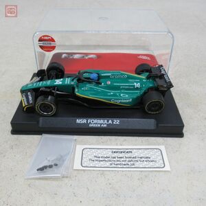 NSR 1/32 フォーミュラ 22 ブリティッシュグリーン AM #14 No.0344IL スロットカー FORMULA 動作未確認 現状品【10