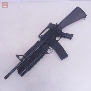 メーカー不明 電動ガン M4A1 カービン M203 グレネードランチャー付 現状品【40