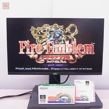 SFC スーファミ SFメモリカセット ファイアーエムブレム トラキア776 FIRE EMBLEM ニンテンドウパワー 任天堂 Nintendo 箱説付【10_画像1