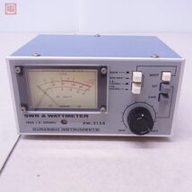 クラニシ RW-215A 1.8MHz〜500MHz 200W/20W SWR計【10_画像1