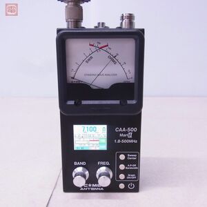 美品 COMET コメット CAA-500 MarkII Mark2 1.8MHz〜500MHz アンテナアナライザー【20