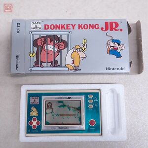 電子LSI ゲーム&ウオッチ ドンキーコング ジュニア DONKEY KONG JR. DJ-101 GAME&WATCH Nintendo 任天堂 箱付 動確済【PP