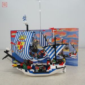 組立済 レゴ 6280 サンタクルス号 南海の勇者シリーズ LEGO SYSTEM 現状品【FE