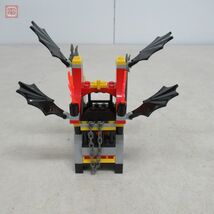 組立済 レゴ 6047 ブラックドラゴンカート コウモリ軍団 コウモリ男爵 LEGO SYSTEM 現状品【20_画像8