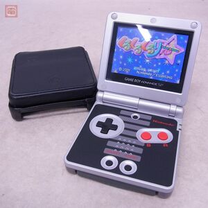 1円〜 GBA ゲームボーイアドバンスSP 本体 AGS-001 クラシック NES リミテッドエディション CLASSIC LIMITED EDITION ソフト付 動確済【10