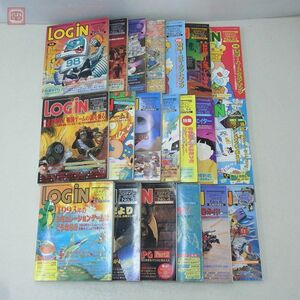 雑誌 ログイン LOGIN 1993年 20冊セット 不揃い アスキー ASCII【20