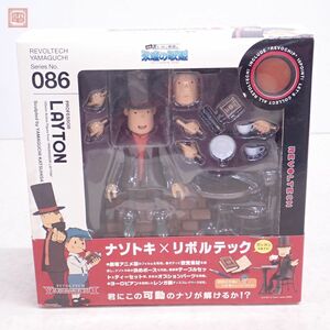 海洋堂 リボルテック ヤマグチ レイトン教授 No.086 LAYTON 映画 レイトン教授と永遠の歌姫 KAIYODO REVOLTECH YAMAGUCHI 現状品【20