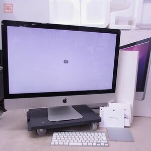 Apple iMac 27インチ 2011 A1312 本体 （MC813J/A /i5 2.7GHz/メモリ 4GB/SSD 240GB 初期化済） アップル 箱付 ジャンク【EB
