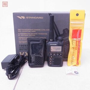 美品 ヤエス 八重洲 VX-3 144/430MHz ハンディ無線機 バーテックススタンダード 元箱付【10