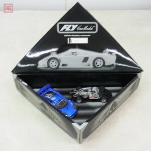 フライ 1/32 サリーン S7R ブルー 限定トライアングルBOX スロットカー FLY SALEEN 動作未確認 欠損有【20