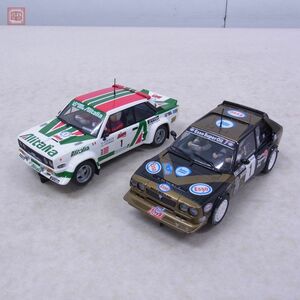 SCX 1/32 フィアット 131 アバルト/ランチア デルタ S4 計2台セット スロットカー FIAT ABARTH LANCIA DELTA 動作未確認 現状品【10