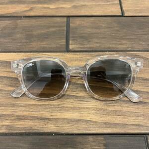 Ray-Ban レイバン RB4324-F 6447/32 50□21 150 クリア サングラス