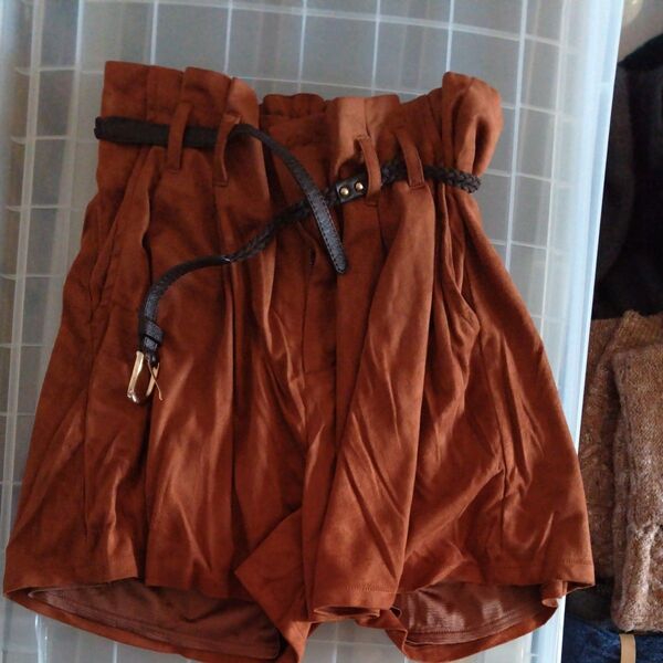 パンツ ショート レイカズン 秋 冬 春 サイズ フリー ベルト