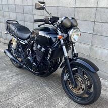 KAWASAKI ZRX400 当時物 KERKERメガホンマフラー 1994年式 車検2年付 型式ZR400-E1 平成6年式 ブラックカラー 絶版旧車_画像3