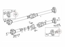 【Febi bilstein】 プロペラシャフトジョイントディスク [Benz,ベンツ,Sクラス,W140 / 2304100115,2104100615,19108]_画像2