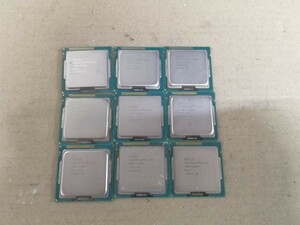 i3-3220 CPU 9 piece set junk treatment 