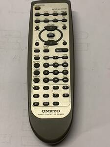 ONKYO RC-465S audio remote control used 