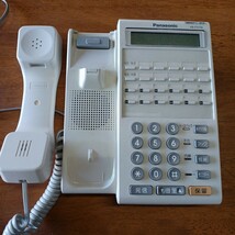 【未検品】Panasonic 業務用電話機 ビジネスフォン ラ・ルリエシリーズ VB-F411KA-W VB-F411NA-W★HYH-0014_画像7