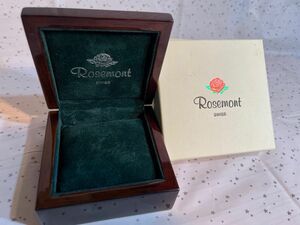 ★ Rosemont ロゼモン 木製 箱型 腕時計ケース 美品 ★保管品