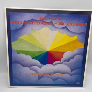 【イタリア盤】Fred Houn and the Afro-Asian music Ensemble/レコード/LP/Tomorrow is now/