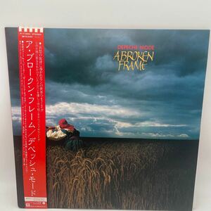 【帯付】デペッシュ・モード/ア・ブロークン・フレーム/Depeche Mode/A Broken Frame/LP/レコード/P-11294