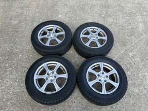 中古スタッドレスタイヤ ホイールセット 215/65R16 GOOD YEAR ICE NAVI ZEA グッドイヤー アイスナビ 2011年製