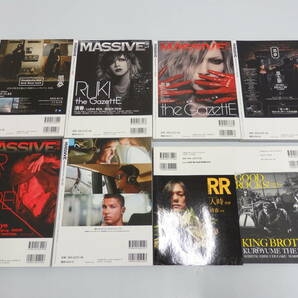 cd17)黒夢 清春 音楽雑誌8冊セット/MASSIVE Vol.4/7/11/13/14/21/ROCKREAD/GOOD ROCKSの画像2