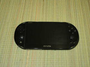 SONY PlayStation Vita 本体 PCH-2000シリーズ Wi-Fiモデル ブラック PCH-2000ZA11