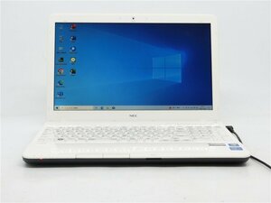 カメラ内蔵/中古/15.6型/ノートPC/Win10Home/HDMI/USB3.0/新品SSD512/8GB/3世代i7　NEC　LS150/H　無線WIFI/テンキーWPS office2搭載