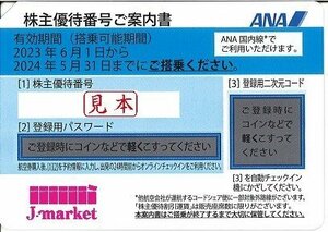 ★ANA　株主優待券　全日空　アナ　番号通知なら送料無料　10枚セット　2024年5月31日まで★