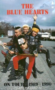 ★THE BLUE HEARTS/ブルーハーツ　ON TOUR 1989～1990★テレカ５０度数未使用mc_9