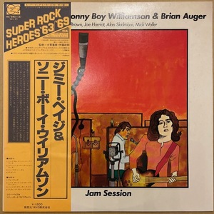 JIMMY PAGE SONNY BOY WILLIAMSON BRIAN AUGER【JAM SESSION】ジミーペイジ　1964年　ロンドン　国内RA-5901 美盤　LP