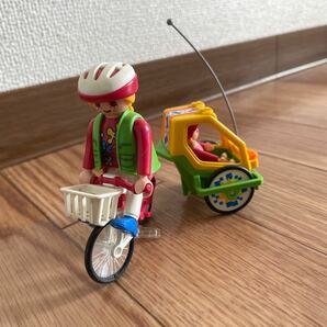 プレイモービル playmobil 1999 おもちゃ 玩具 フィギュア 自転車 サイクリング 値下げの画像2